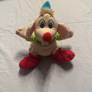 Vintage Topo Gigio Plush Doll Mouse Puppet Character Toy
